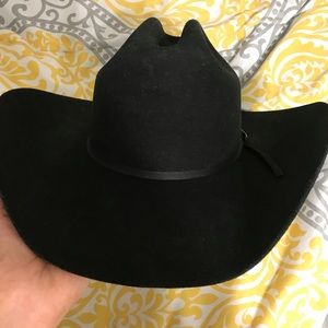Brand New 3 X Black Cowboy Hat